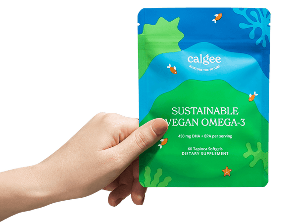 Sustainable Vegan Omega 3 Supplement Calgee