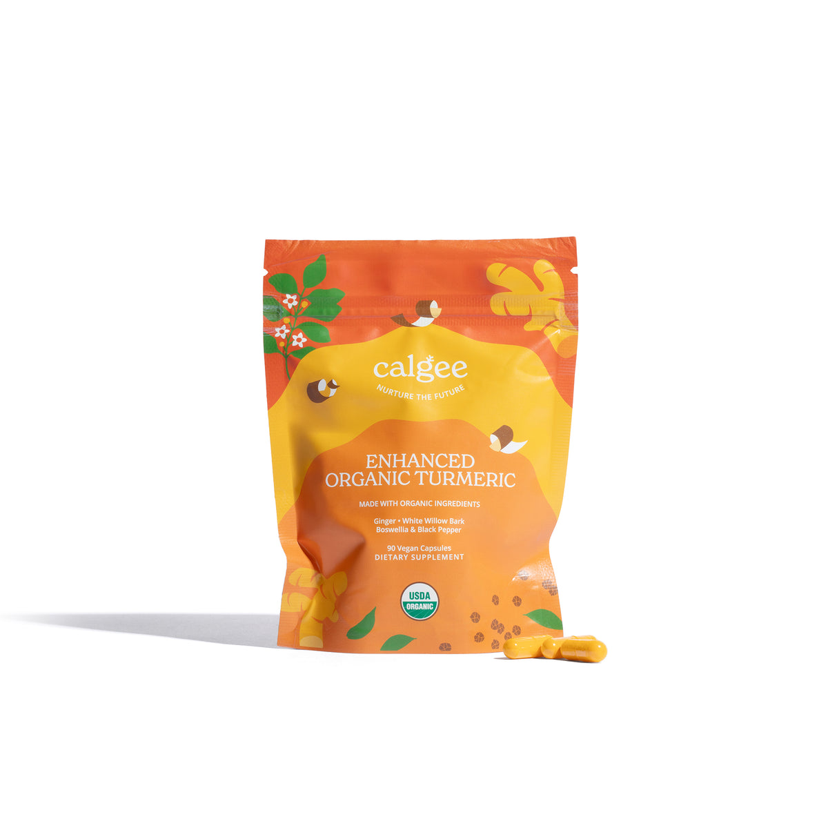 Enhanced Organic Turmeric Supplement | Calgee
