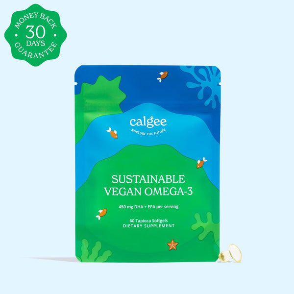 calgee sustainable vegan omega 3 pouch
